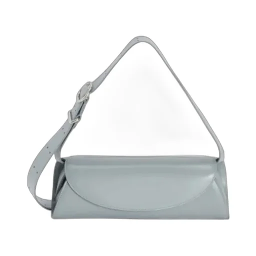 Small Cannolo Leather Shoulder Bag