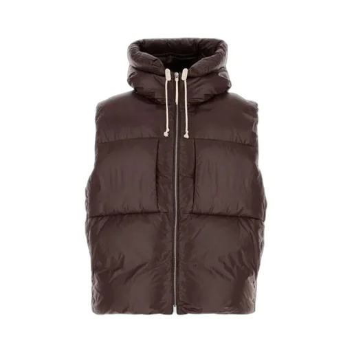 Drawstring Hood Gilet