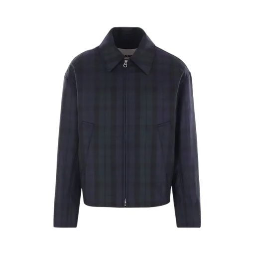 Checked Padded Jacket