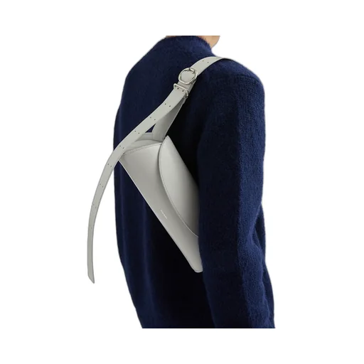 Small Cannolo Leather Shoulder Bag