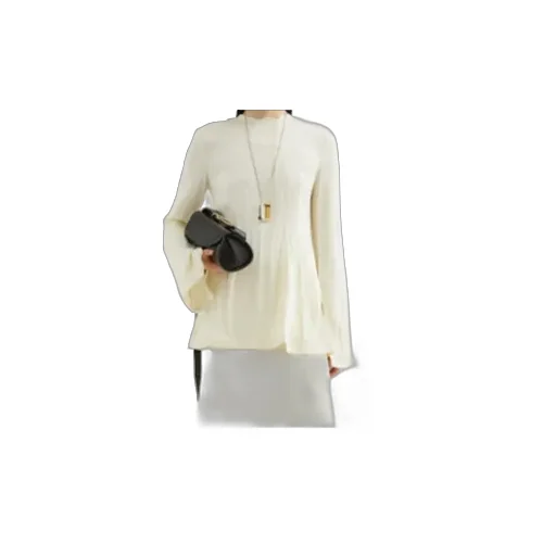 Envers Satin Crewneck Top