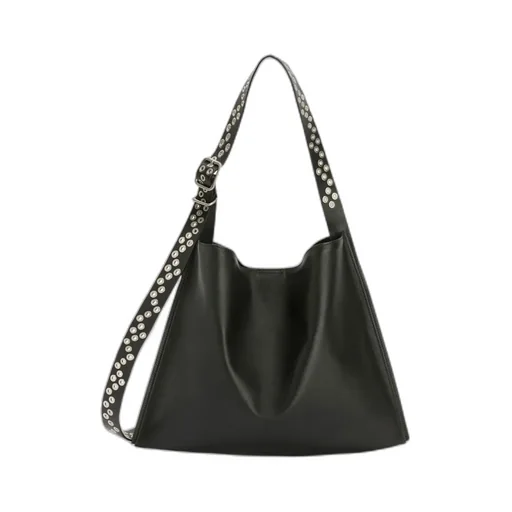 Belt-Strap Shoulder Bag