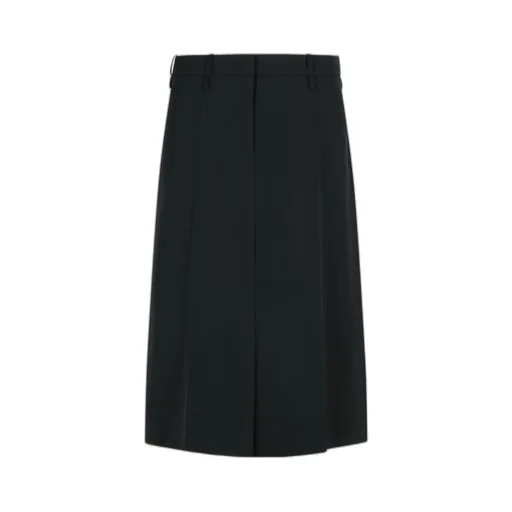 Pleated Midi Skirt