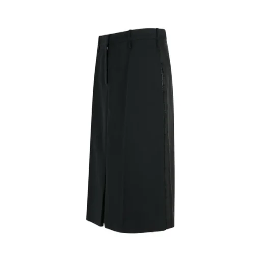 Pleated Midi Skirt