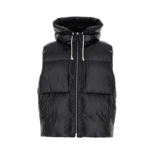 Drawstring Hood Gilet