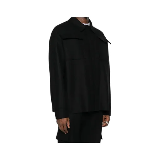 Long-Sleeved Felted Shirt
