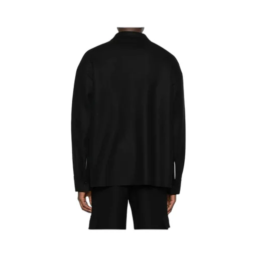 Long-Sleeved Felted Shirt