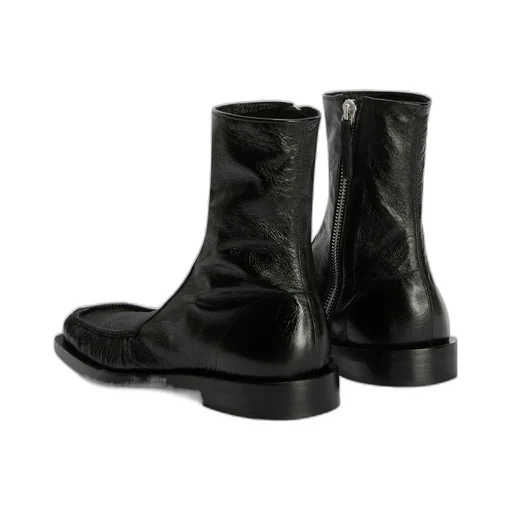Ruched Ankle Boots