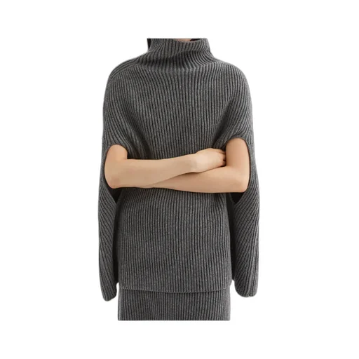 Midweight High-Neck Cape