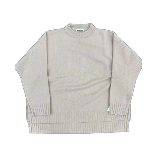 Long-Sleeve Crew-Neck Wool Jumper