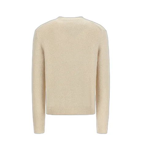 Crewneck Ribbed Hem Jumper