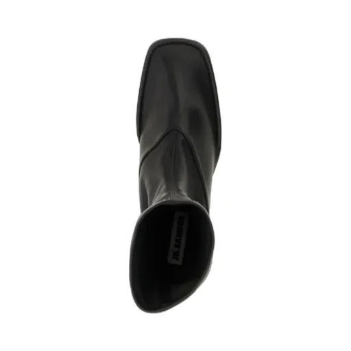 Square-Toe Ankle Boots