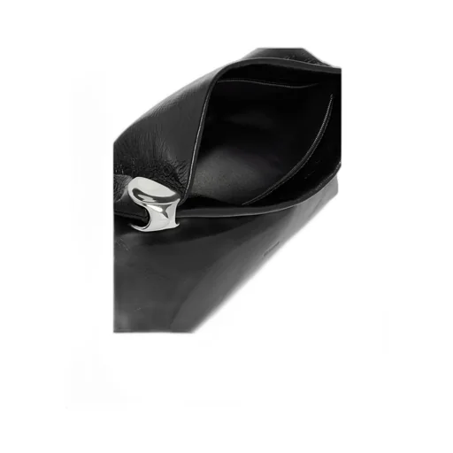 Logo Embossed Clutch Bag