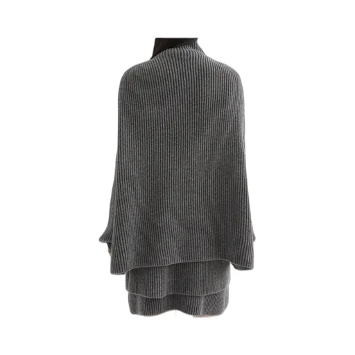 Midweight High-Neck Cape