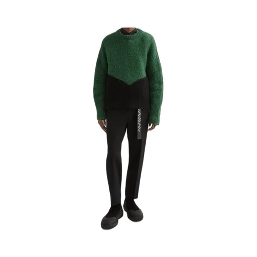 Two-Toned Crewneck Jumper