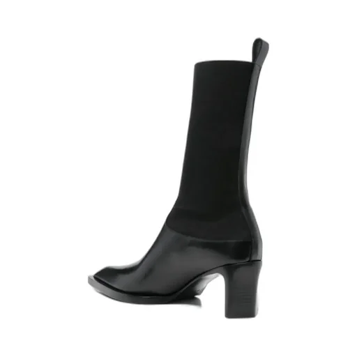 60Mm Leather Chelsea Ankle Boots