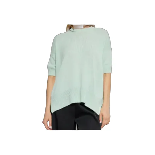 Short-Sleeved Knitted Top