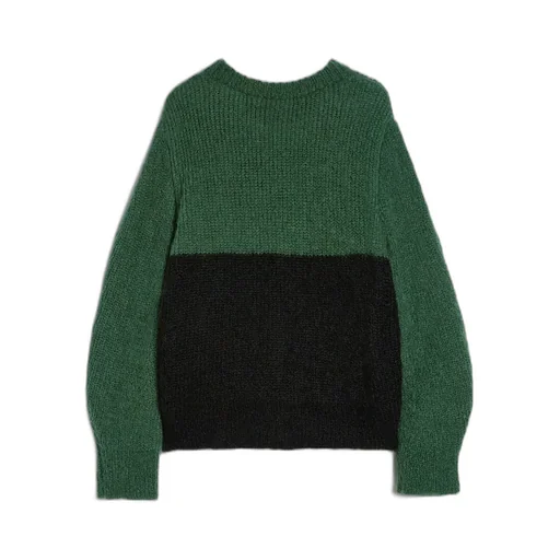 Two-Toned Crewneck Jumper