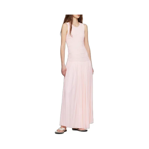 Shirred Maxi Dress