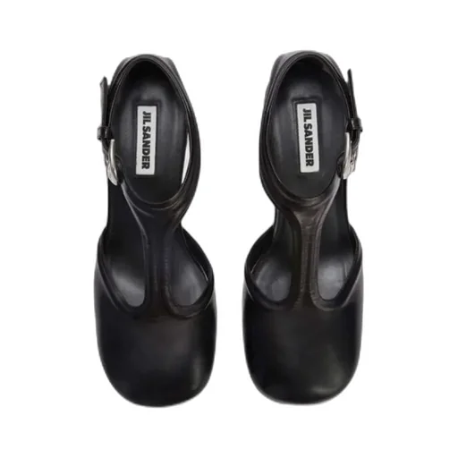 Mary Jane Buckled Pumps
