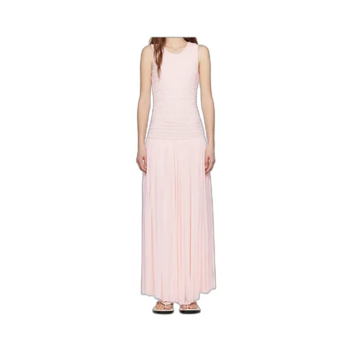 Shirred Maxi Dress