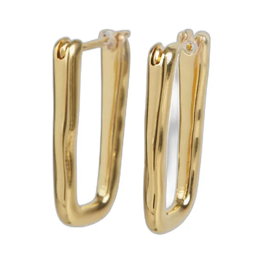 Logo-Engraved Earrings