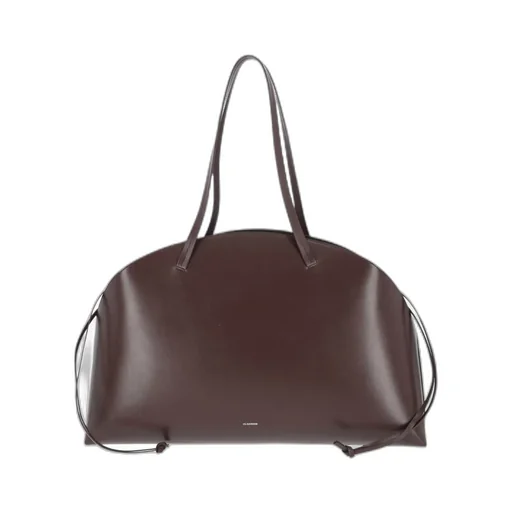 Logo Printed Drawstring Shoulder Bag