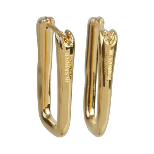 Logo-Engraved Earrings