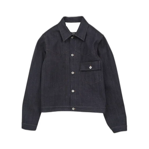 Button-Up Denim Jacket