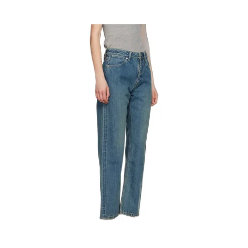 Straight-Leg Slim-Cut Jeans