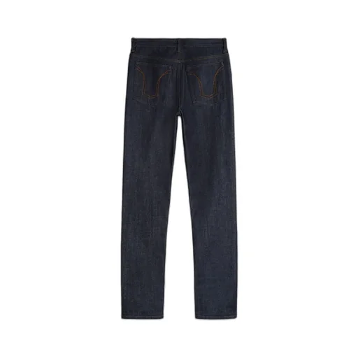 Mid-Rise Straight-Leg Jeans