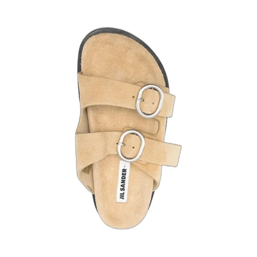 Suede Slides