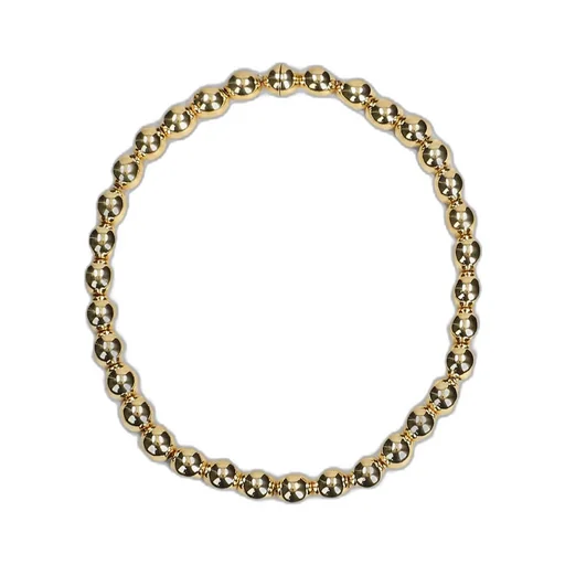 Logo Engraved Beaded Choker