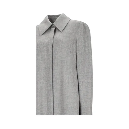Collared Long-Sleeve Dress