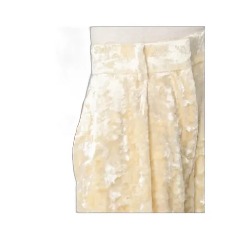 High-Shine Wide-Leg Trousers