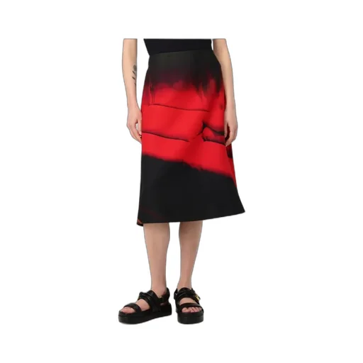 Printed Midi Skirt