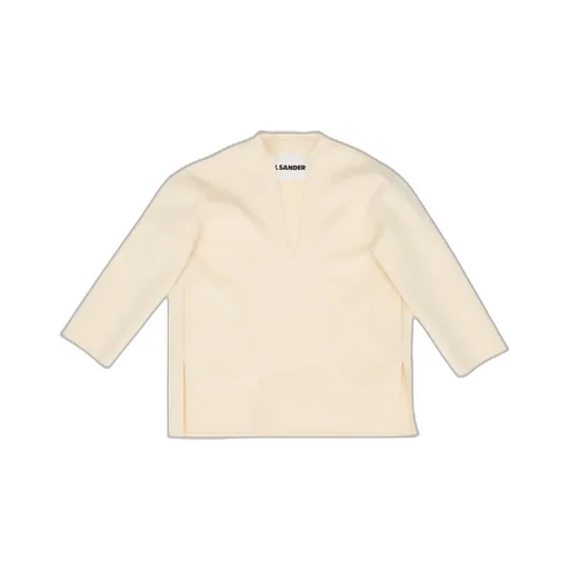 Long-Sleeved V-Neck Top