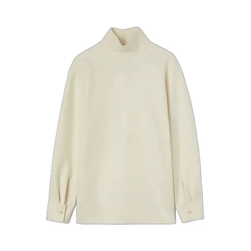 High-Neck Knitted Jumper