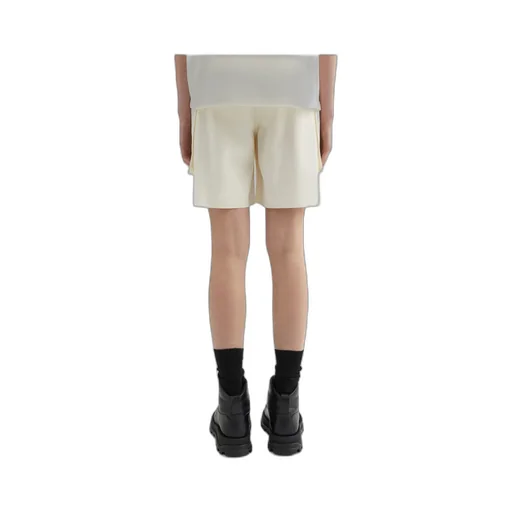Elasticated Waistband Knee-Length Shorts