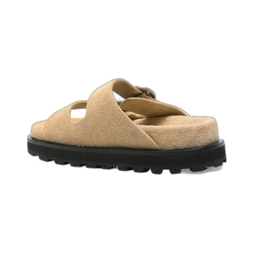 Suede Slides