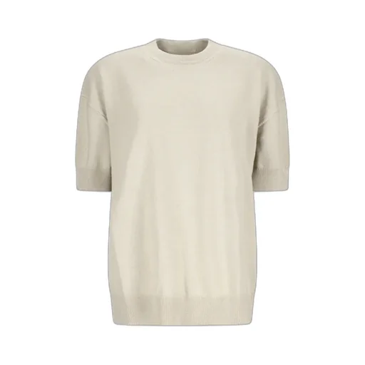Round Neck Knitted T-Shirt