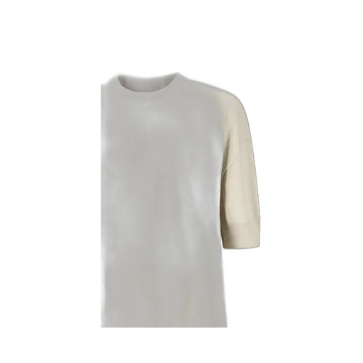 Round Neck Knitted T-Shirt