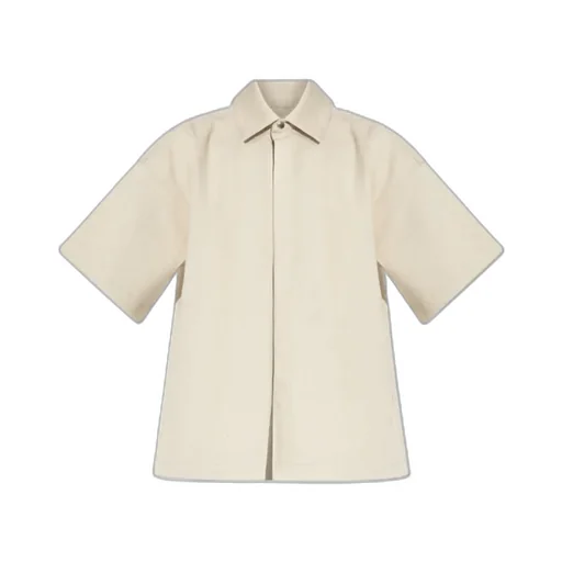 Poplin Logo Patch Shirt