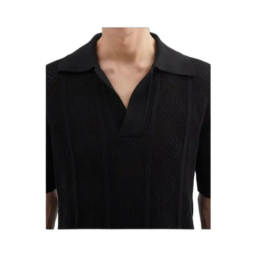 Knit Polo T-Shirt