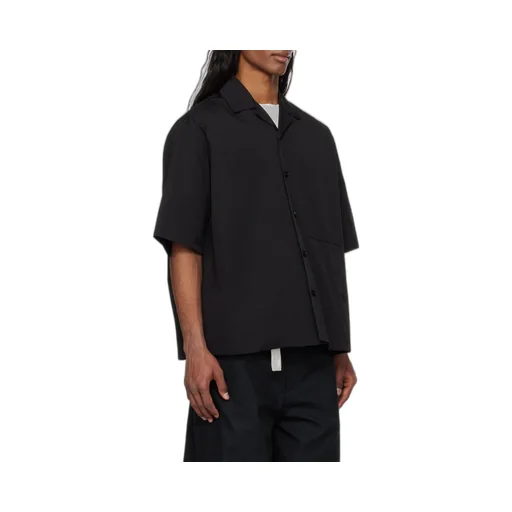 Short-Sleeved Poplin Shirt