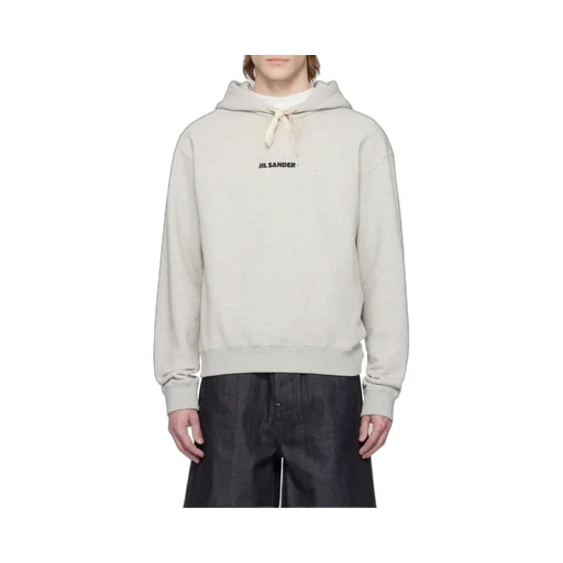 Logo Printed Drawstring Hoodie