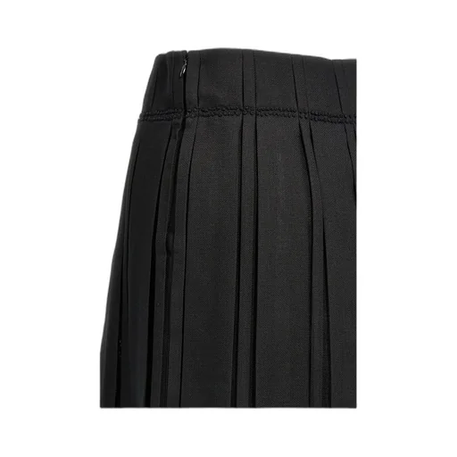 Pleated Midi Skirt