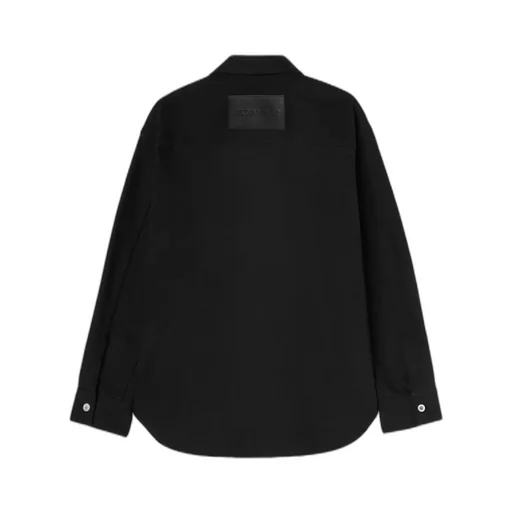 Long-Sleeved Denim Shirt