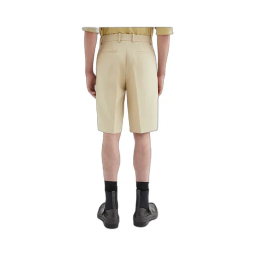 Pleat Detailed Tailored Shorts