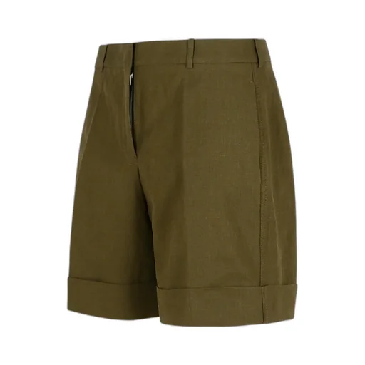 Turn-Up Hem Shorts